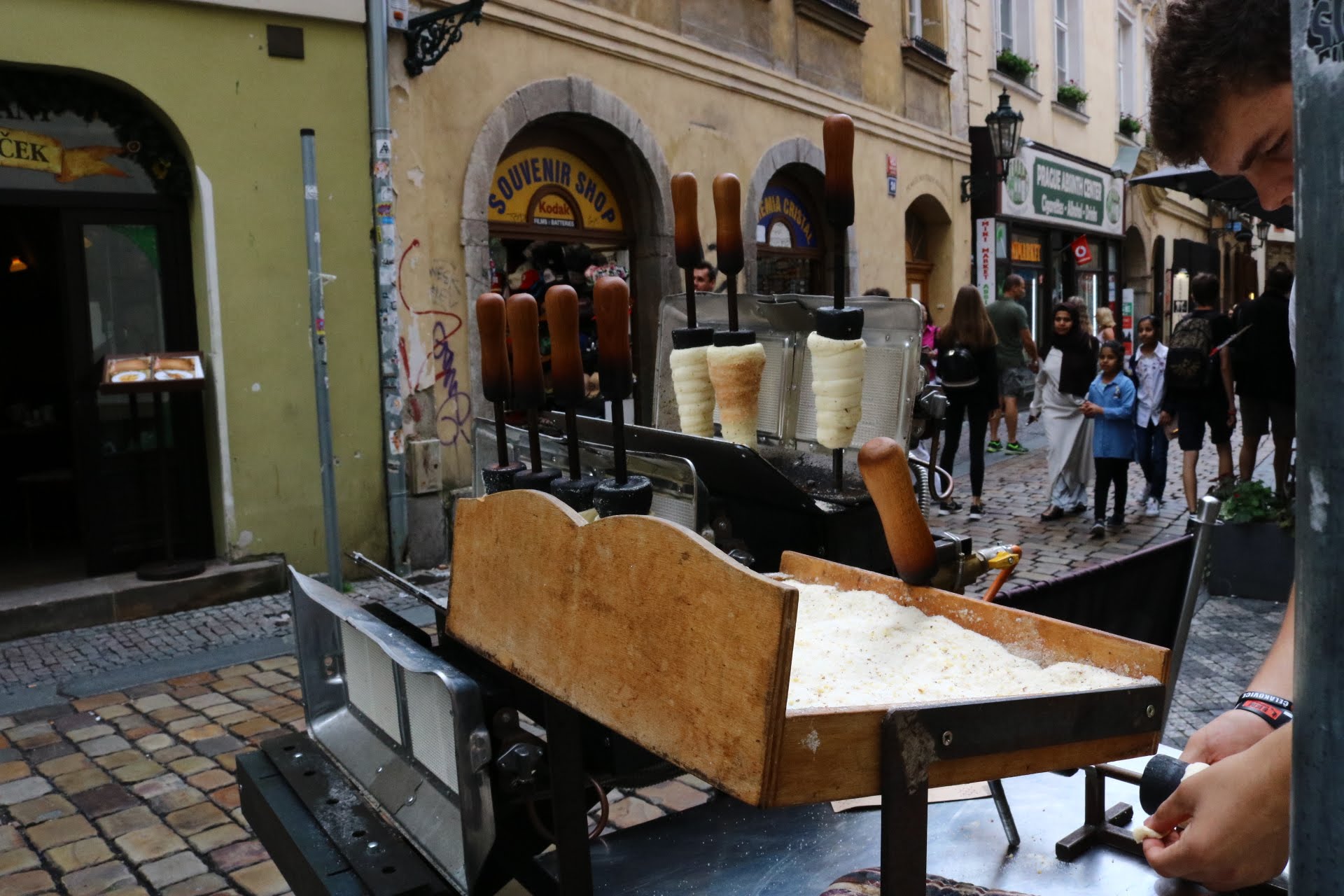 Trdelnik or chimney cake