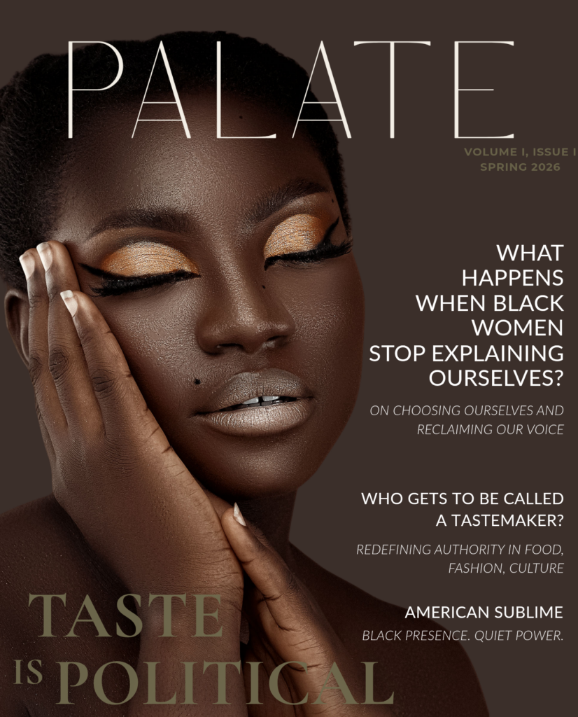 PALATE, Issue One Cover